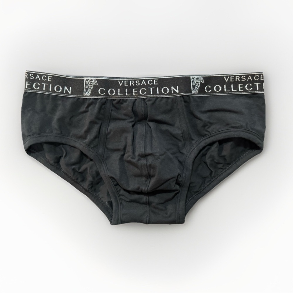 Versace Collection, Briefs, Underwear, Men's, Black, Size M, L, New!